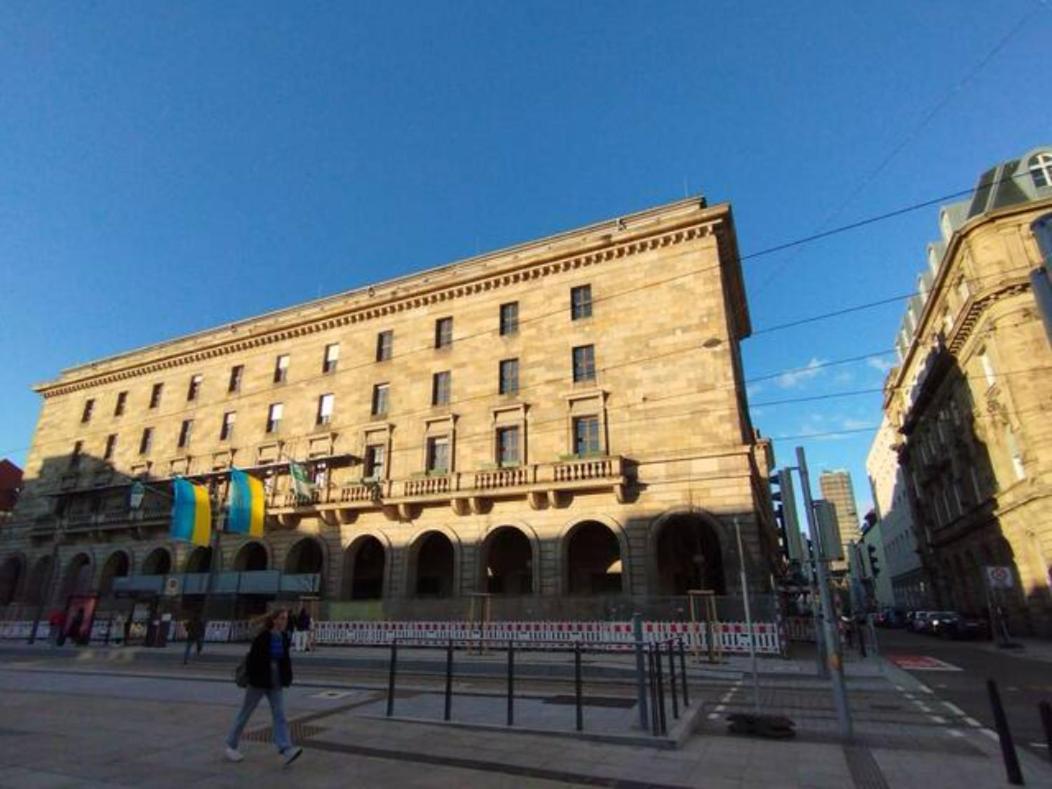 Apartamento Mannheim Zentrum Stadthaus Zimmer 5 Exterior foto