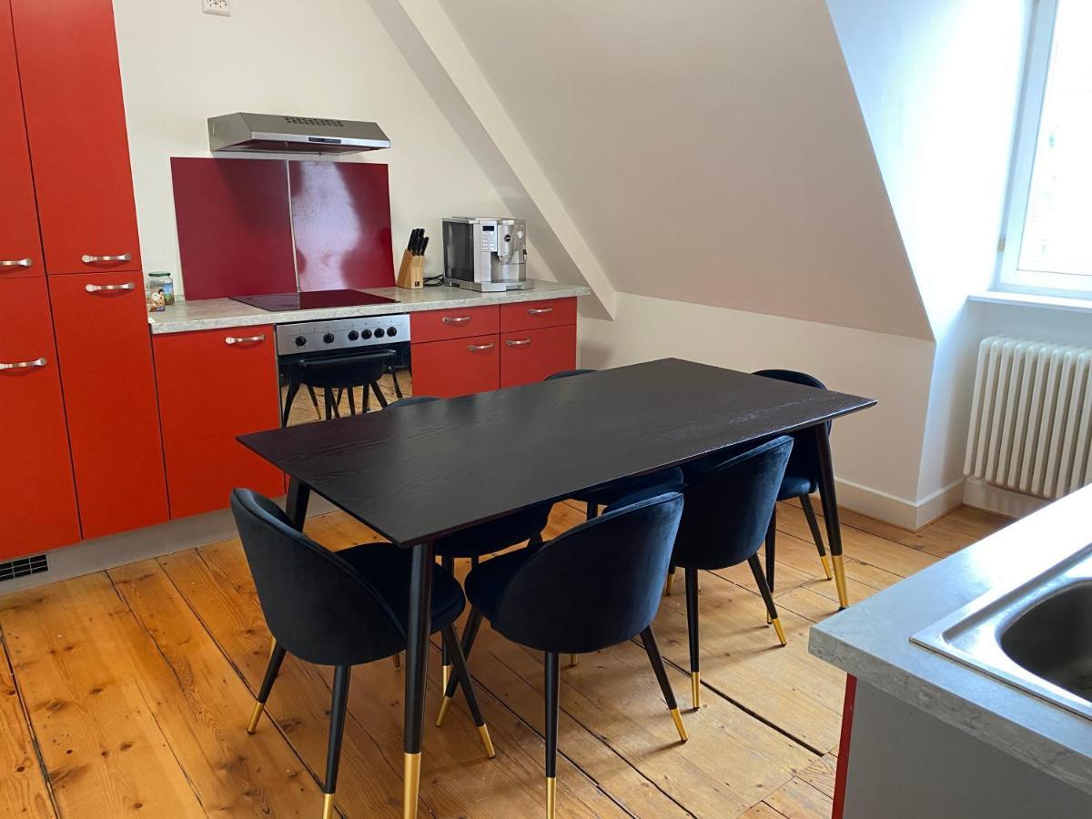 Apartamento Mannheim Zentrum Stadthaus Zimmer 5 Exterior foto